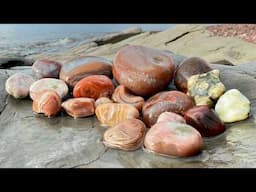 Exceptional Agate Hunt on Superior—Tumbling Results Too!