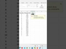 Data Validation in Excel | How to Use Data Validation in Excel | Data Validation