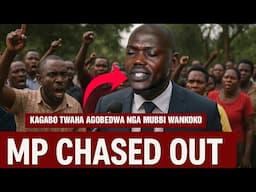 KAGABO CHASED LIKE  CHICKEN THIEF FROM LWENGO DISTRICT