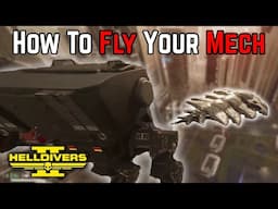 Mechs Can Fly In The New Update Helldivers 2 | Heart of Democracy