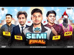 ASIA INVITATIONAL SEMI FINAL DAY-1 🔥🚀 NG vs NXT vs APEX7 vs OV XT 🇮🇳 🇧🇩 #nonstopgaming #freefirelive