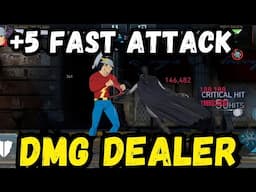 5 Fast ATTACK HITS classic Flash as a Damage Dealer in Injustice 2 Mobile Update 6.5