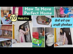 Smart Habits To Have Clean & Organized Home By Following Simple Hacks|All Homemakers Can Achieve It