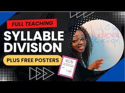 Master the Art of Syllable Division for Struggling Readers (2nd - 5th Grade)