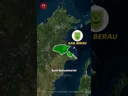 Fakta Kab. Berau di Kalimantan Timur! #short #indopedia #berau