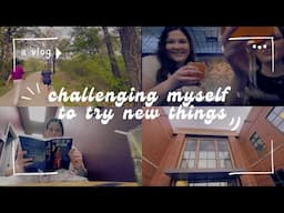 a reader getting out of her comfort zone | a vlog