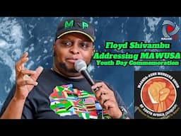 Floyd Shivambu addressing MAWUSA [ Youth day  Commemoration