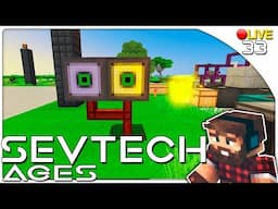 33| SevTech: Ages: ПОПЫТКА СДЕЛАТЬ МЭ СИСТЕМУ В БОЛЬШОМ КУБЕ