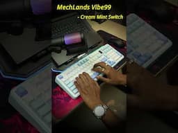 Mechlands Vibe 99 Keyboard - Sound Test 🤯