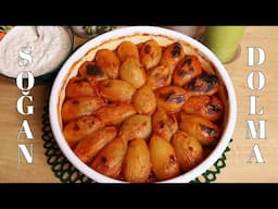 GEFÜLLTE ZWIEBELN „SOGAN DOLMA“ - SOGAN DOLMA SELBER MACHEN - SOGAN DOLMA IÇIN ALMAN TARIFI