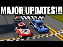 NEW UPDATES AND FEATURES REVEALED FOR NASCAR 25