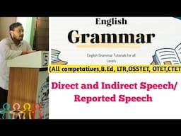 Direct and Indirect Speech/Reported Speech _ENGLISH GRAMMAR