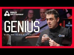 WHAT A STEAL!! Ronnie O'Sullivan Brilliance vs. Si Jiahui | Halo World Championship 2025
