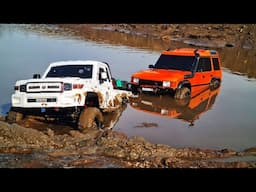 КРУЗАК 70 всегда доезжает до конца, в отличии от LR Discovery! ... RC OFFroad 4x4