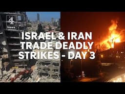 Iran-Israel conflict intensifies as new strikes kill over 100 - Day 3