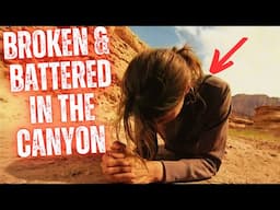 Trapped in Canyonlands | Runner Falls Down a Canyon in Moab