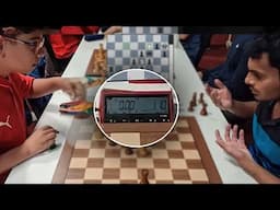 He pressed the Clock Without Moving the piece !? Against Nihal Sarin 😳