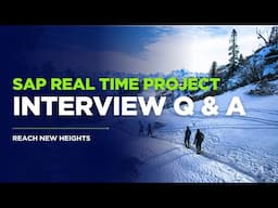 SAP Real time, Interview Question Answers Part 1