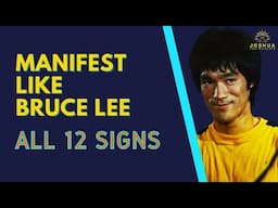 Bruce Lee's Law of Attraction Secrets for Every Zodiac Sign ✨ Manifestation Tips