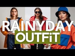 TOP 7 Spring Rainy Day Outfit Ideas for 2025 | Stylish & Practical Looks for Wet Weather