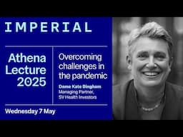 Athena Lecture 2025: Overcoming challenges in the pandemic