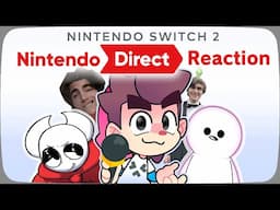 me and the boys react to Nintendo Switch 2 Direct