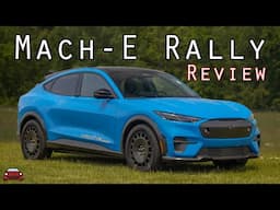 2025 Ford Mustang Mach-E Rally Review - Are EV's Any Good On A RACETRACK??