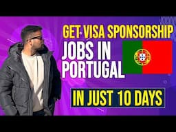 GET VISA SPONSORSHIP JOBS IN PORTUGAL 🇵🇹 || IN JUST 10 DAYS ||#portugalworkpermit #workpermit #jobs