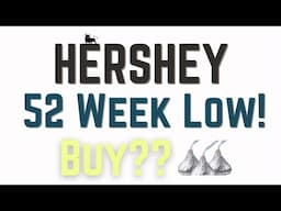 Hershey Stock at a 52-Week Low! Time to Buy? #hershey #dividendinvesting