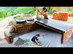 90-Day Solo Journey to Build a Fully Functional Home - Foundation to Kitchen