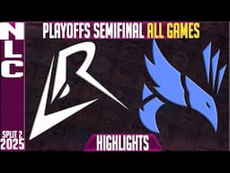 LR vs NORD Highlights ALL GAMES | NLC Playoffs Semi finals Split 2 2025 | Los Ratones vs NORD