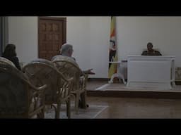 Museveni meets German Ambassador to Uganda H.E. Matthias Schauer at State Lodge, Nakasero