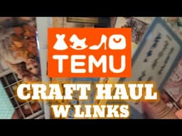 TEMU CRAFT HAUL W LINKS