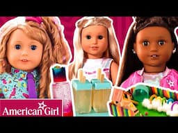 Fun Summer Camp Crafts  | Kira & Courtney | American Girl