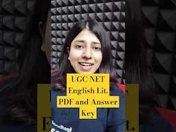 UGC NET English Literature Answer Keys #ugcnet2025