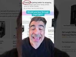 Will you use ChatGPT to buy your next product? ChatGPT looks like it’s coming after Amazon. #chatgpt