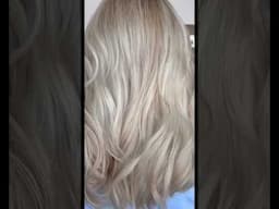 Full highlights with a base break. #hairtok #hairstyle  #howto #blonde #beforeafter  #babylights