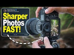 Think Your PHOTOS Are SHARP? Try this Focus Stacking Trick!