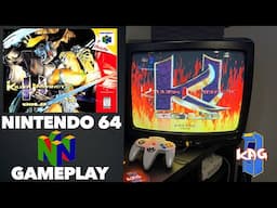 Killer Instinct Gold Play Through on a Nintendo 64 with a CRT