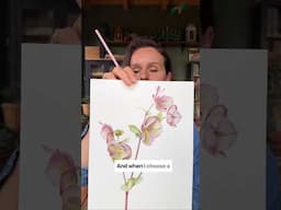 What I look for in the composition I want to paint #watercolortips #watercolorpainting #howtopaint