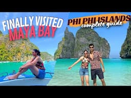 PHI PHI Island tour | Budget travel guide | Maya Bay,Pileh,Bamboo island | THAILAND sightseeing vlog