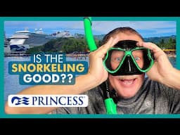 FREE Mahogany Bay Snorkeling | Princess Cruise Line | Roatan Snorkeling Guide off beach coral reef!