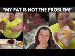 Jae Bae blames BIG SUGAR for EVERYTHING while eating a DONUT | Fat Activist Tiktok Cringe
