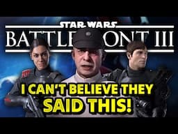 Star Wars Battlefront 3 News - I Can't Believe They Said This!