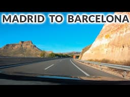 Madrid to Barcelona - Timelapse Drive 4K