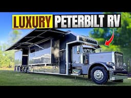 You’ve NEVER Seen a Peterbilt Like This Before! | Custom RV Tour