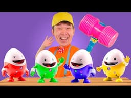 Surprise Eggs Transformers Song | Lights Kids Song