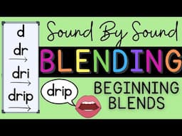 Sound By Sound Blending with Beginning Blends