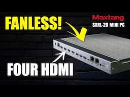 Why This Silent Mini PC Stands Out. Maxtang Fanless Review!