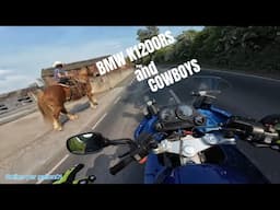 Bmw k1200rs Ride out and shi. Babble and Cowboys
